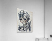 ArtXcl 340 portrait pencil sketch Acrylic Print