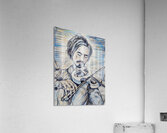 ArtXcl 336 violinist pencil sketch Acrylic Print