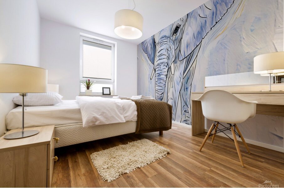 ArtXcl 370 elephant Mural print