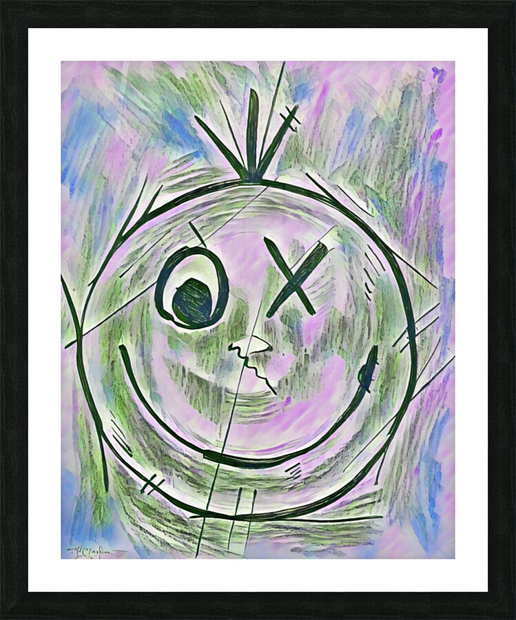 ArtXcl 363 smiley Picture Frame Printing
