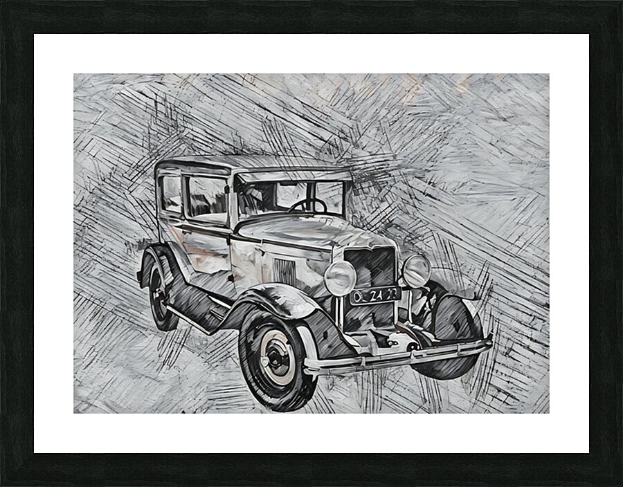 car sketch real 2408234 Picture Frame Printing