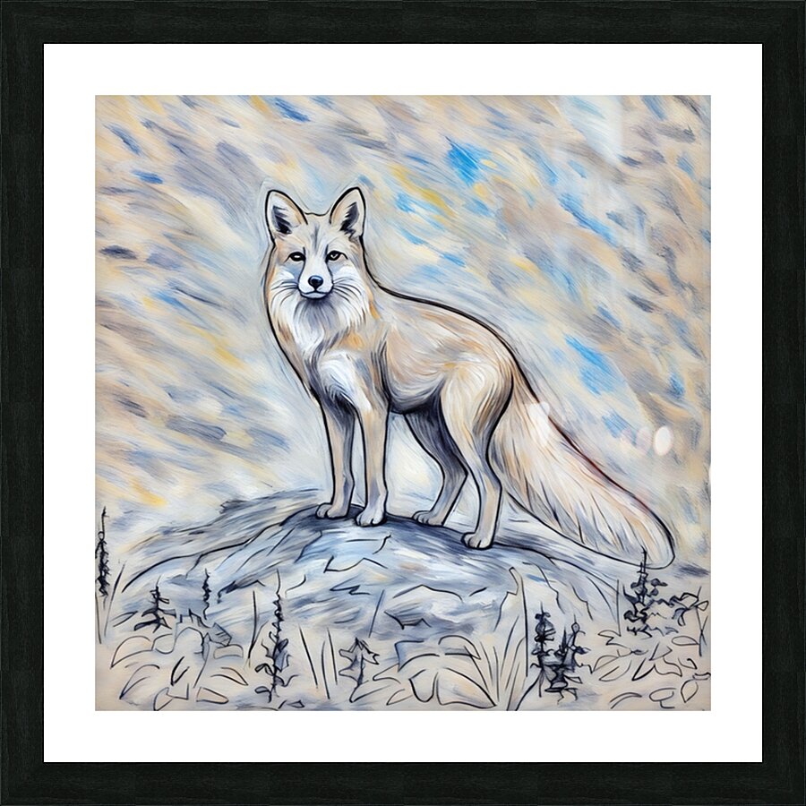 ArtXcl 369 fox Picture Frame Printing
