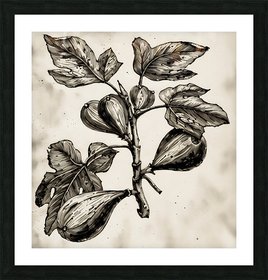 ArtX 528 common fig Picture Frame Printing