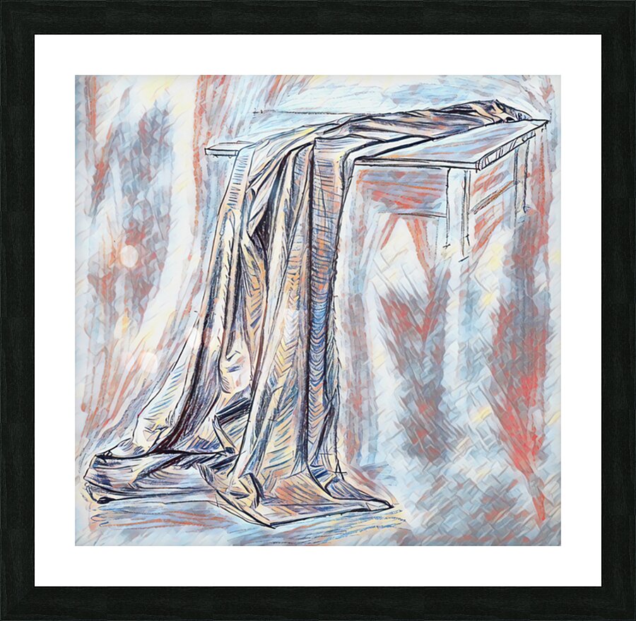 ArtXcl 405 material-fabric-table-petre Picture Frame Printing