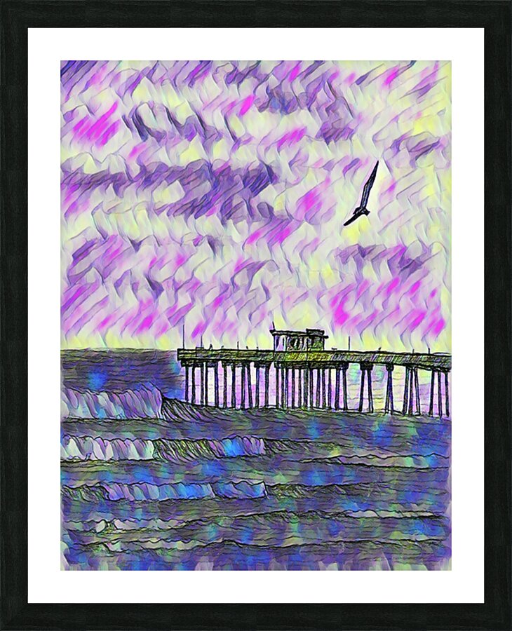 ArtXcl 315 Pier water Picture Frame Printing