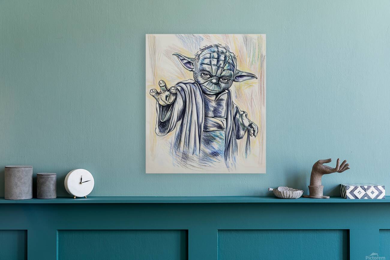 ArtXcl 383 yoda-sketch-enhanced Reproduction