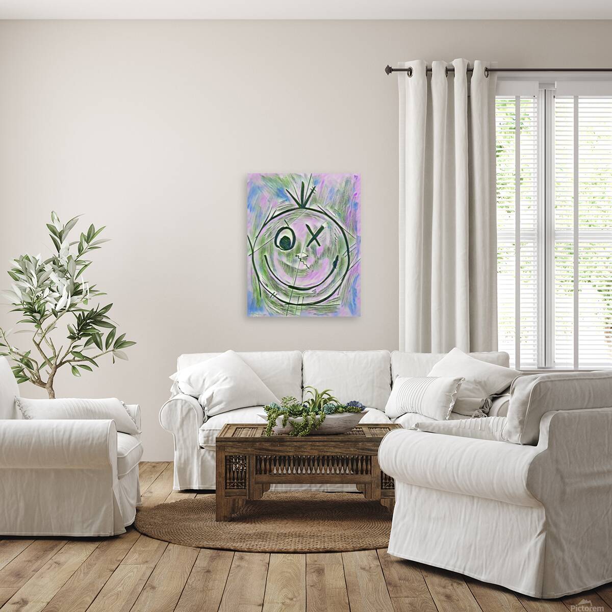 ArtXcl 363 smiley Reproduction