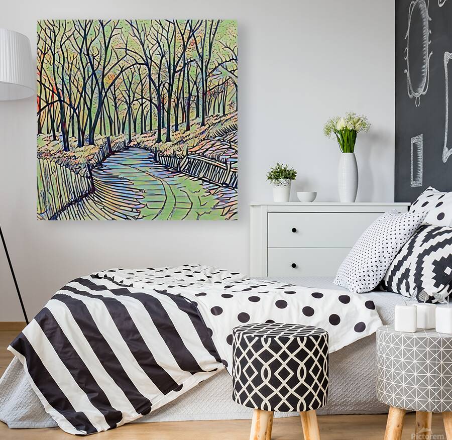 ArtXcl 408 forest-walk Reproduction