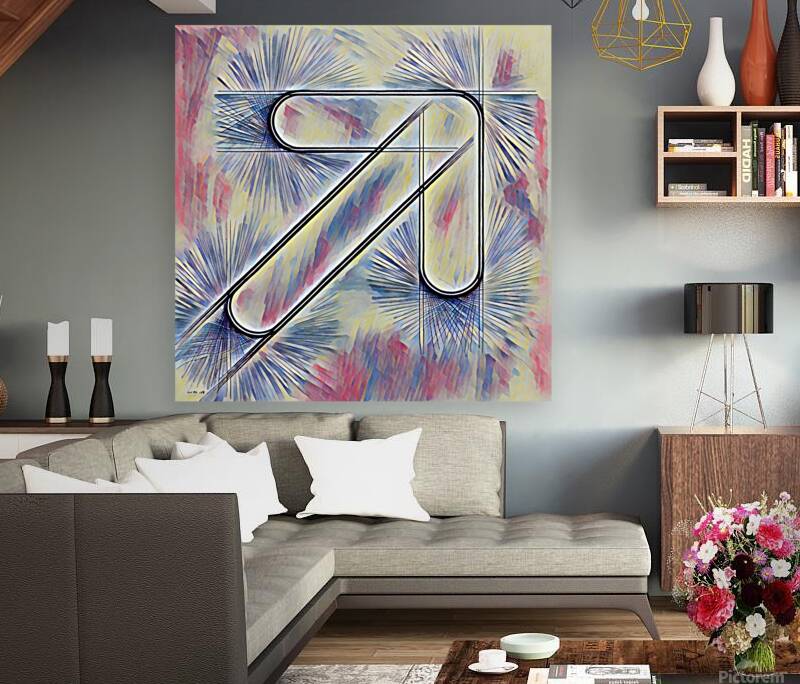 ArtXcl 307 arrow pencil sketch Reproduction