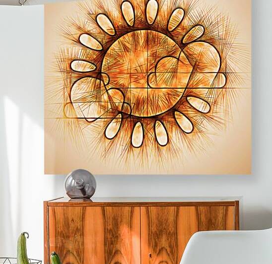 ArtXcl 411 sun-rays Reproduction