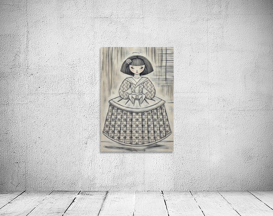 ArtXcl 386 female-sketch Wall Preview
