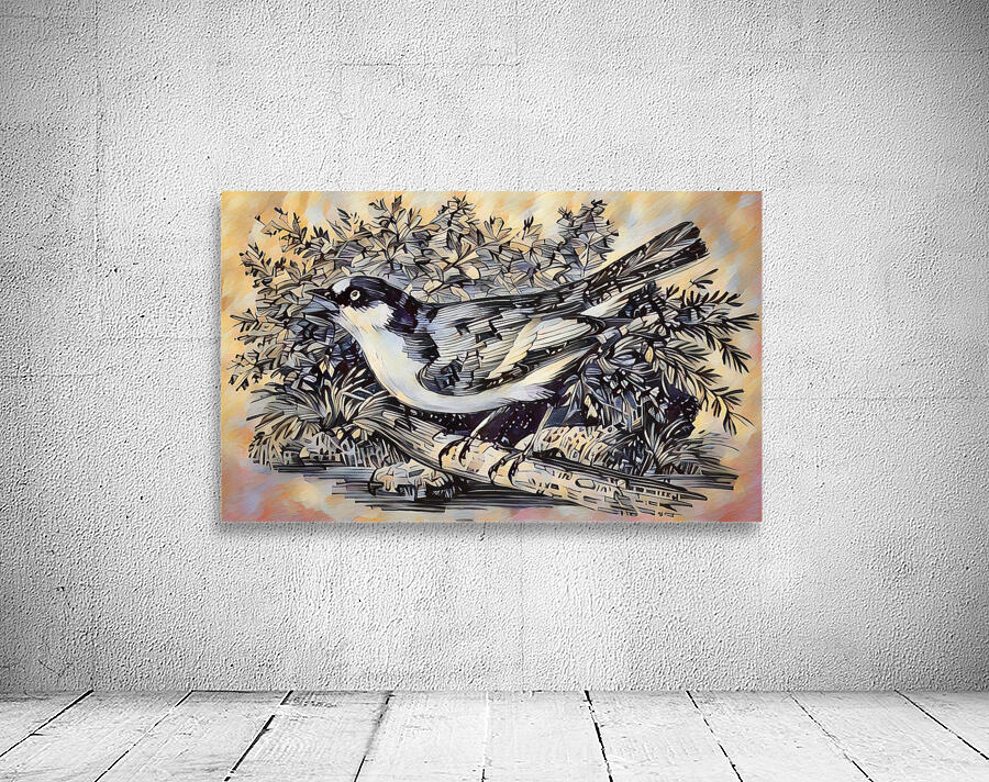ArtXcl 349 pied-flycatcher Wall Preview
