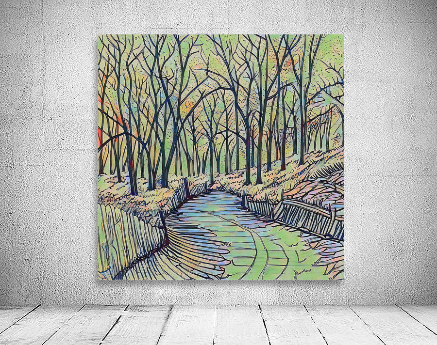 ArtXcl 408 forest-walk Wall Preview