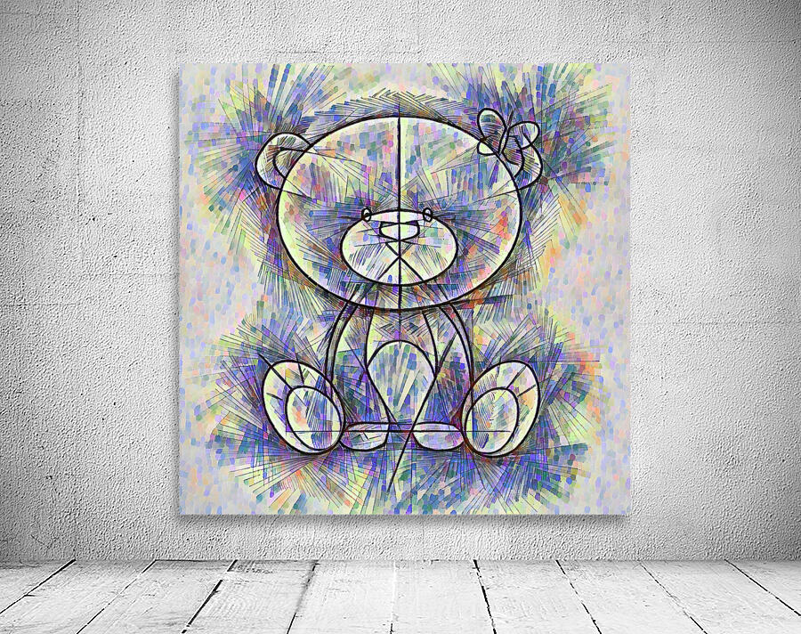 ArtXcl 302 bear pencil sketch Wall Preview