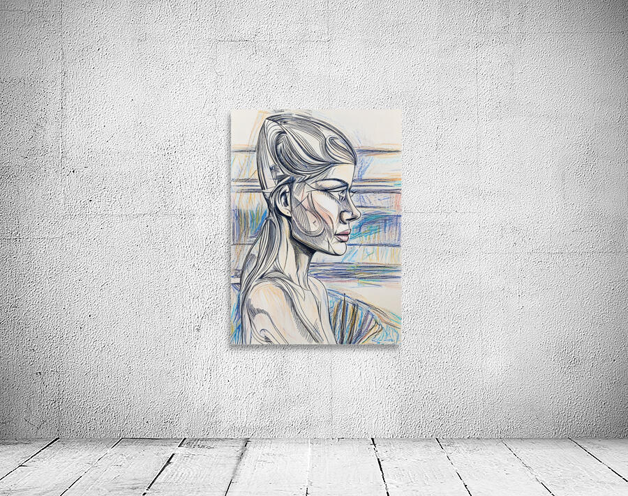 ArtXcl 320 woman portrait abstract Wall Preview