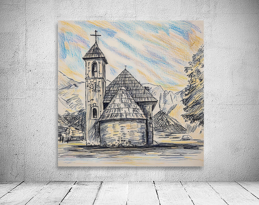 ArtXcl 328 church albania Wall Preview