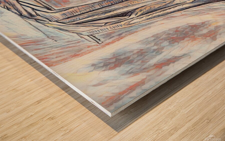 ArtXcl 405 material-fabric-table-petre Wood print