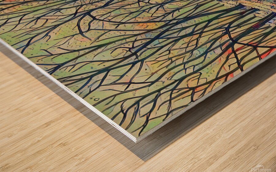 ArtXcl 408 forest-walk Wood print