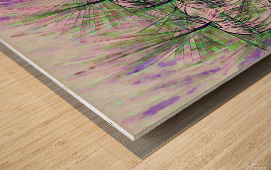 ArtXcl 301 apples pencil sketch Wood print