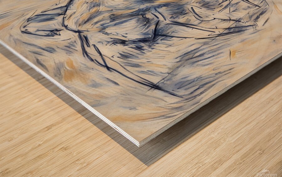 ArtXcl 314 dog Petre Wood print