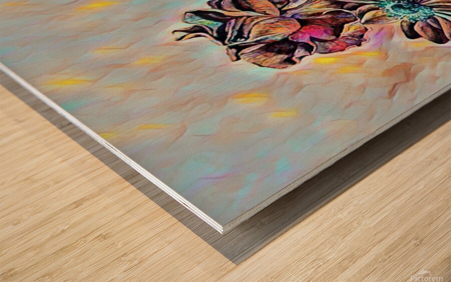 ArtXcl 317 flowers Wood print