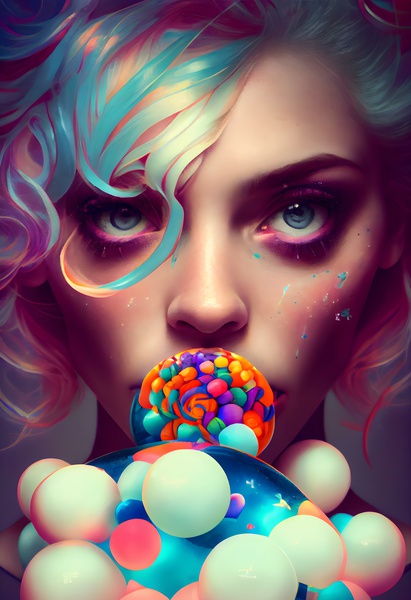 Candy Study Digital Download