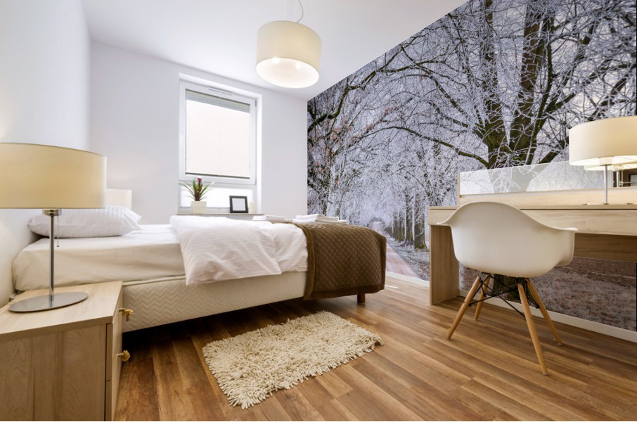 Winter Forest Mural print