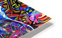 Rainbow Cat HD Metal print