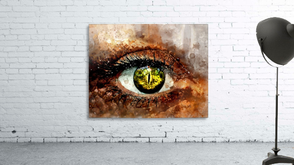 GREEN EYE Wall Preview