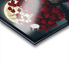 Red roses in the moonlight Acrylic print