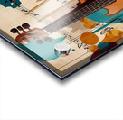 Default Abstract Music Background illustration Acrylic print