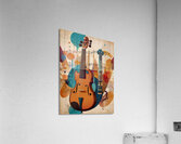 Default Abstract Music Background illustration Acrylic Print