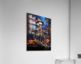Default A jubilantly festive skeleton adorned in  1716758991.4803 Acrylic Print