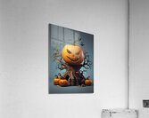 Default PSD happy halloween 3d design with pumpki 1716758989.1221 Acrylic Print