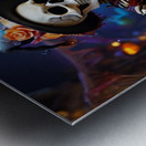 Default A jubilantly festive skeleton adorned in  1716758991.4803 Metal print