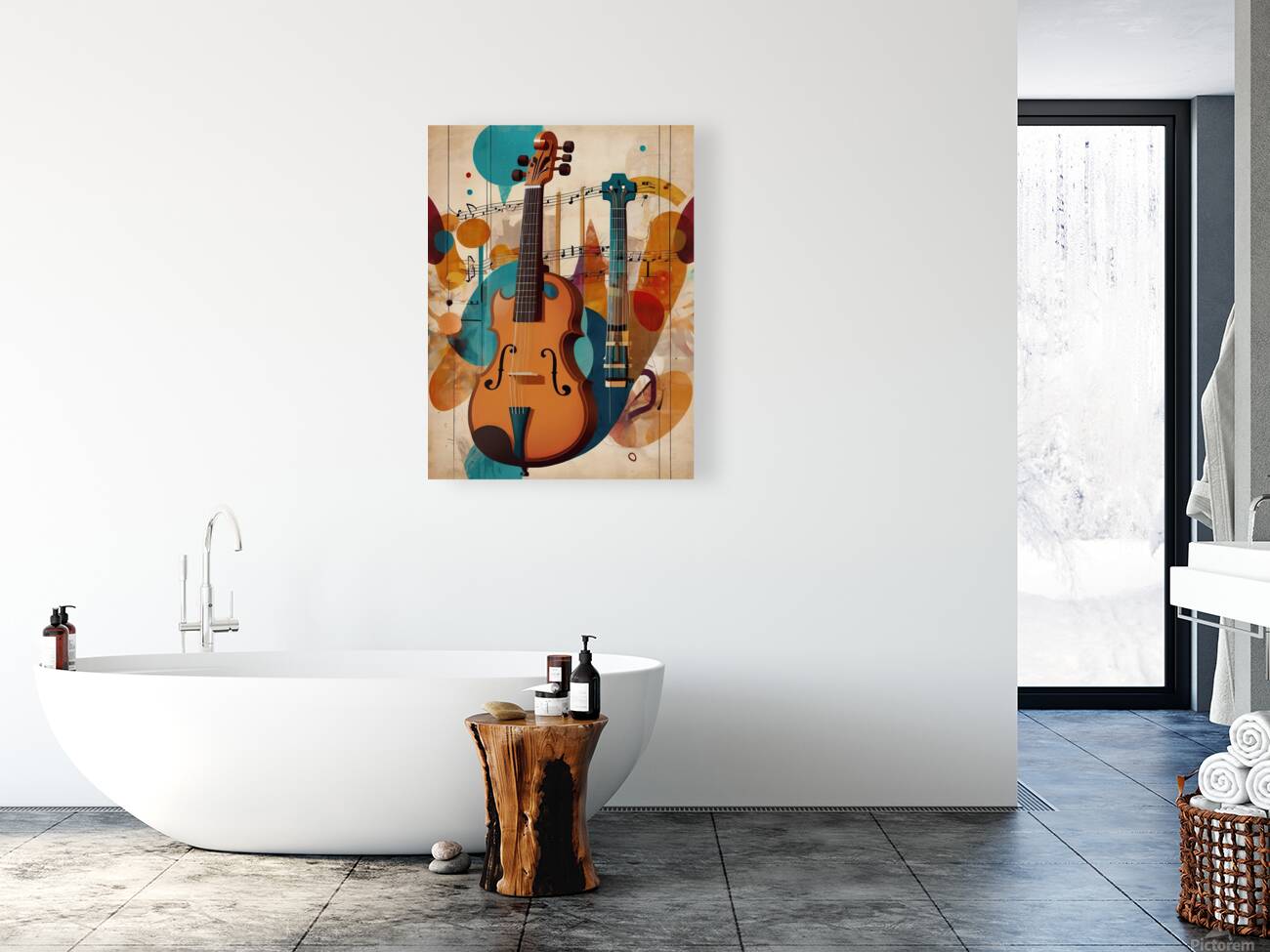 Default Abstract Music Background illustration Reproduction