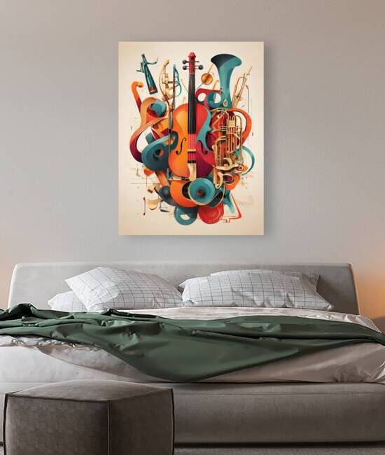 Default Abstract Music Background illustration by GHANM ALYOUSEF