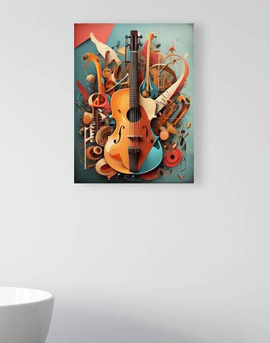 Default Abstract Music Background illustration by GHANM ALYOUSEF