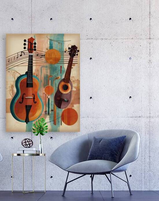 Default Abstract Music Background illustration by GHANM ALYOUSEF