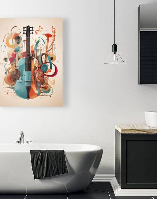 Default Abstract Music Background illustration by GHANM ALYOUSEF