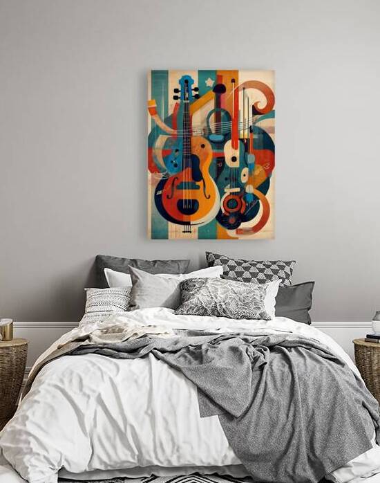Default Abstract Music Background illustration by GHANM ALYOUSEF