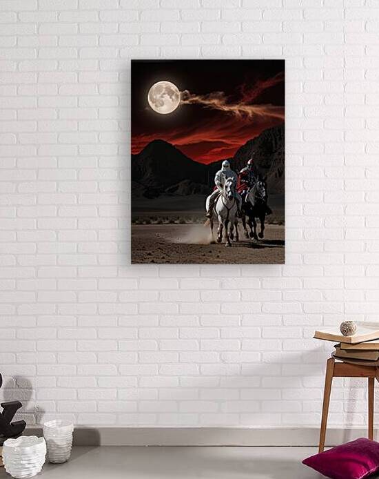Default Four Horsemen of the Apocalypse white for by GHANM ALYOUSEF