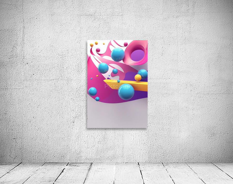 Modern 3d abstract wallpaper Wall Preview