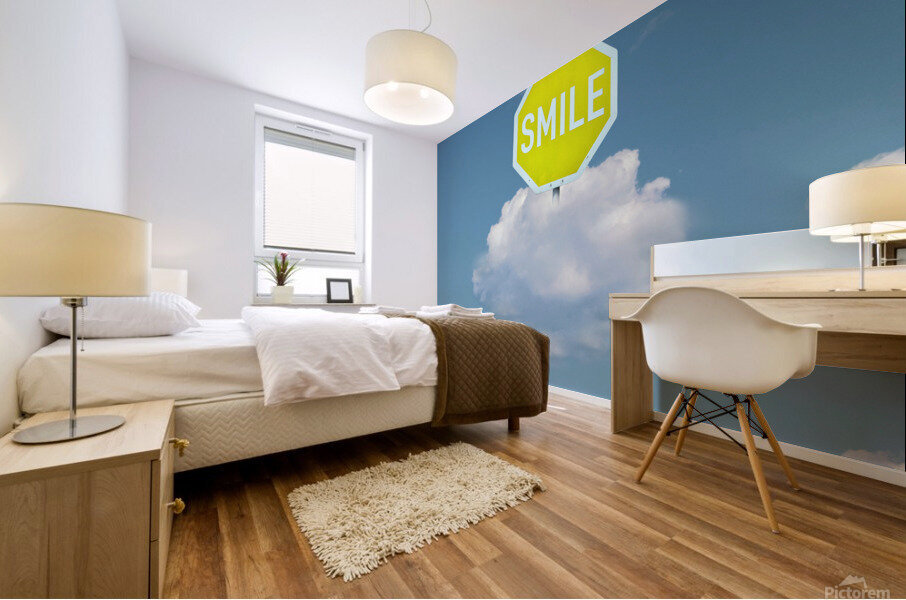 Smile Mural print