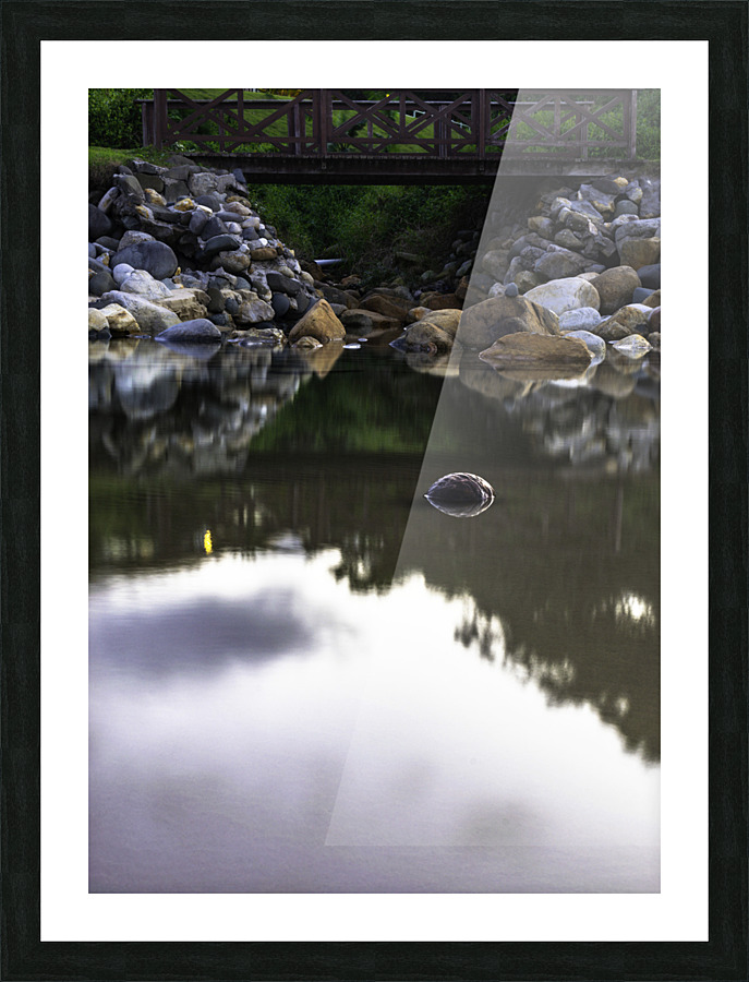 Alone Picture Frame print
