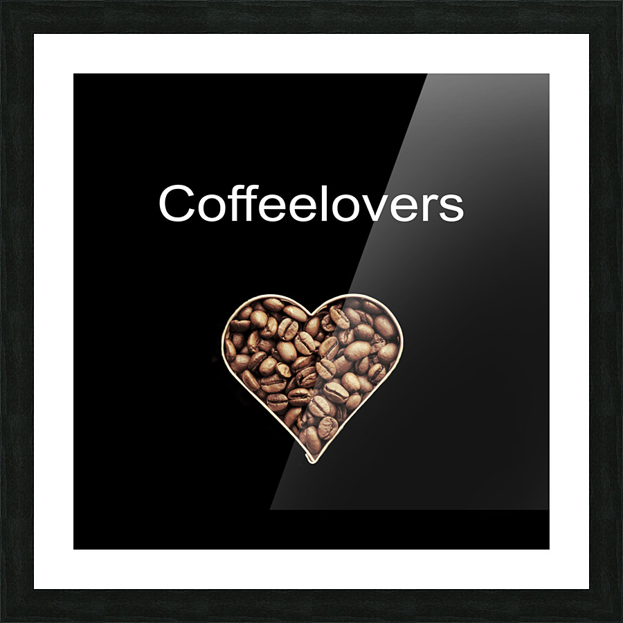 Coffee lovers Picture Frame print