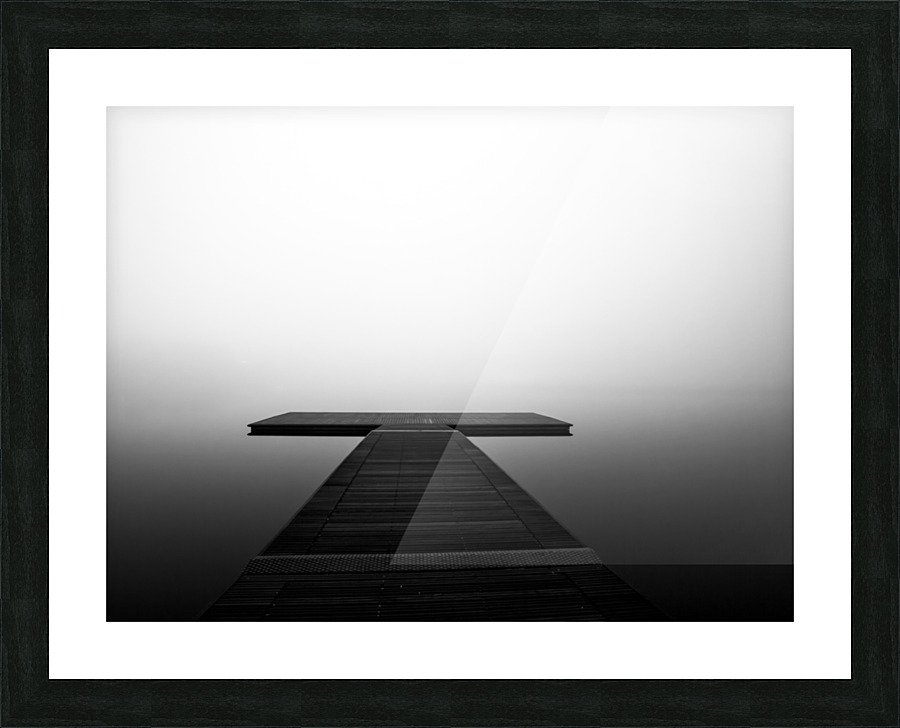 Bridge to nowhere Picture Frame print