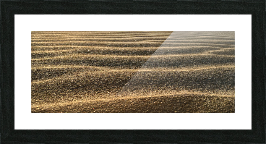 Sand details Picture Frame print