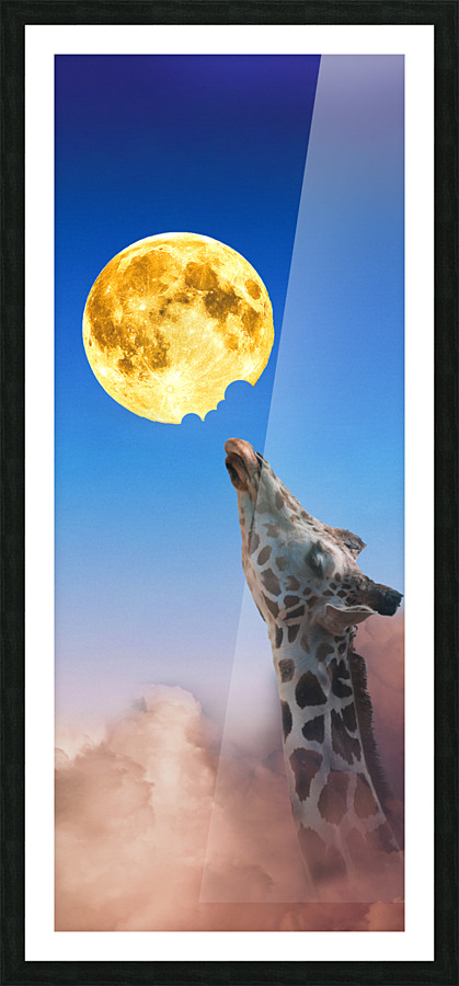 Tasty Moon Picture Frame print