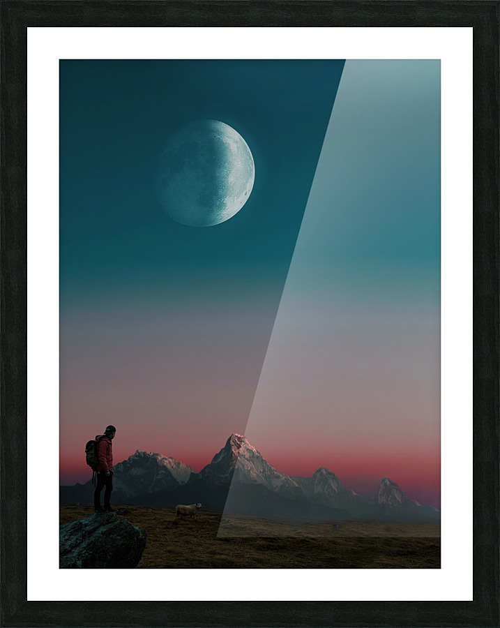 Under the Moon Picture Frame print